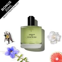 Eternal Perfume Oils – Fresh & Feminine Perfume Oil, Light & Long-Lasting Scent for Women | 50ml with Bonus 30ml Bottle of ...