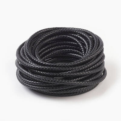 Braided Leather Cord