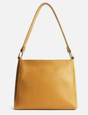 Pre-owned testcase tramrk03 subbrand rondo Pleather Shoulder Bags Yellow Shoulder Bag