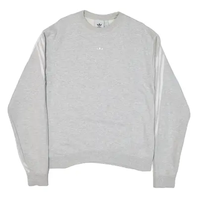 ADIDAS Mens Sweatshirt Grey M