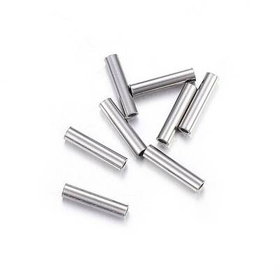 Non-Tarnish 201 Stainless Steel Tube Beads
