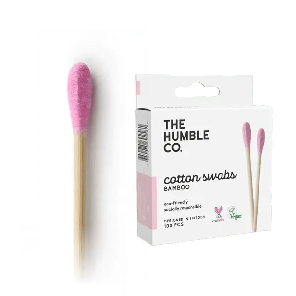 Cotton Swabs - Purple 100-pack