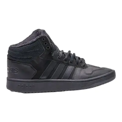 ADIDAS adidas Hoops 2.0 Mid High Top Trainers Black Synthetic Mens UK 8.5