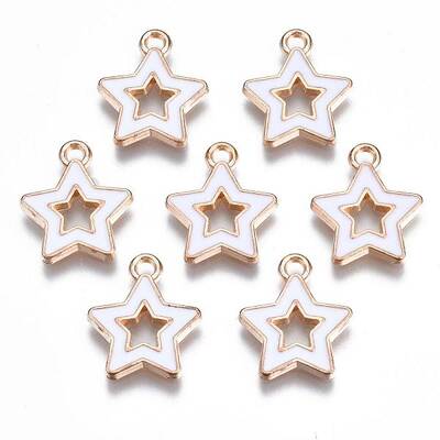 Alloy Enamel Pendants