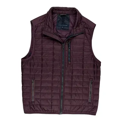 Tommy Hilfiger Gilet - Medium Burgundy Polyester | Size: medium