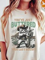 Women's Cartoon Cat & Letter Print Round Neck Graphic Tee, Vintage Trendy Casual Short Sleeve T-shirt for Daily Wear, Ladies ...