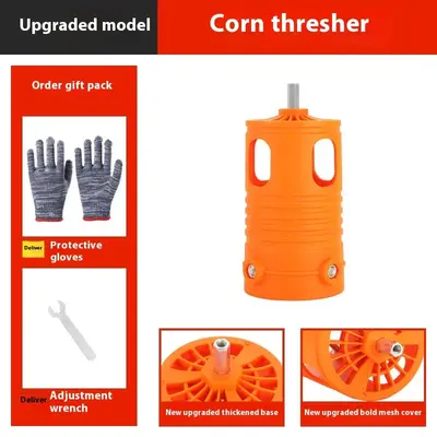 Home Kitchen Marvelous Corn Husker | Specifications: Orange | Material: Plastic