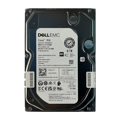 0H3PN0 Dell 8TB 12Gb/s SAS 7200 3.5-inch 256MB Hard Drive