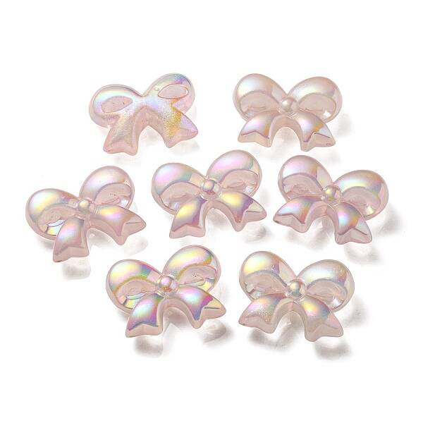 UV Plating Luminous Transparent Acrylic Beads