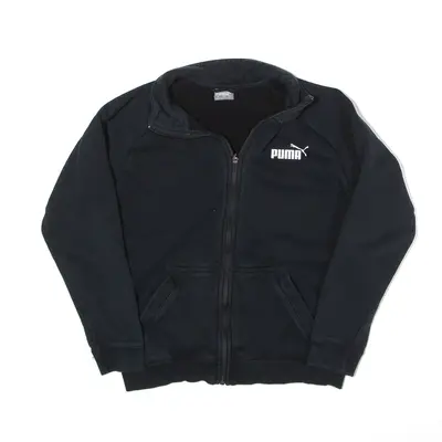 PUMA Black Track Jacket S