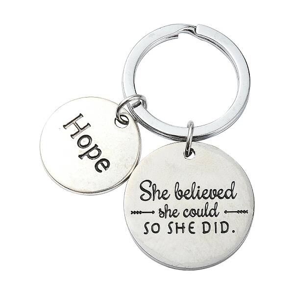 304 Stainless Steel Keychain