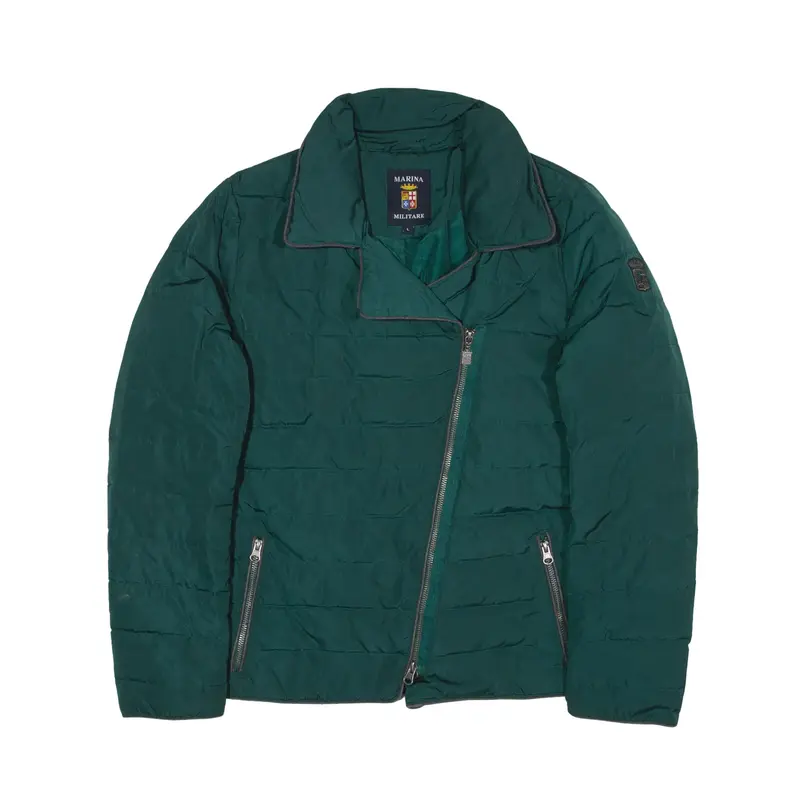MARINA MILITARE Puffer Jacket Green Womens L