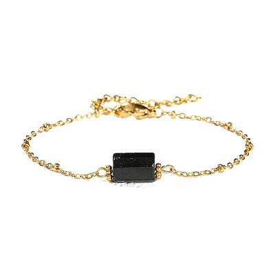Natural Tourmaline Link Bracelets