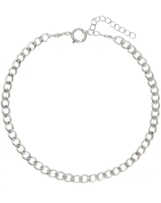 Braided Bracelet | Metal Color: Silver | Length: Adjustable 6 - 7 inches