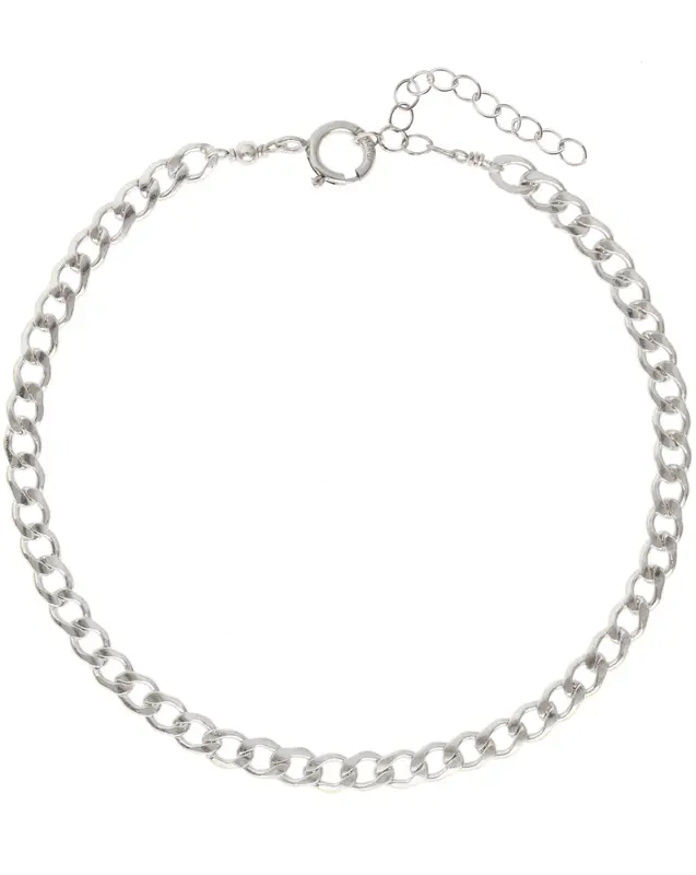 Braided Bracelet | Metal Color: Silver | Length: Adjustable 6 - 7 inches