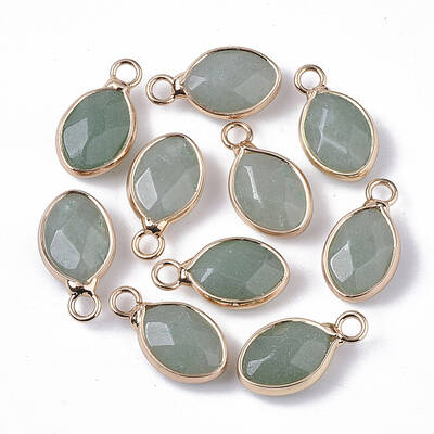 Natural Green Aventurine Pendants