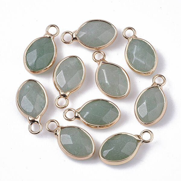 Natural Green Aventurine Pendants