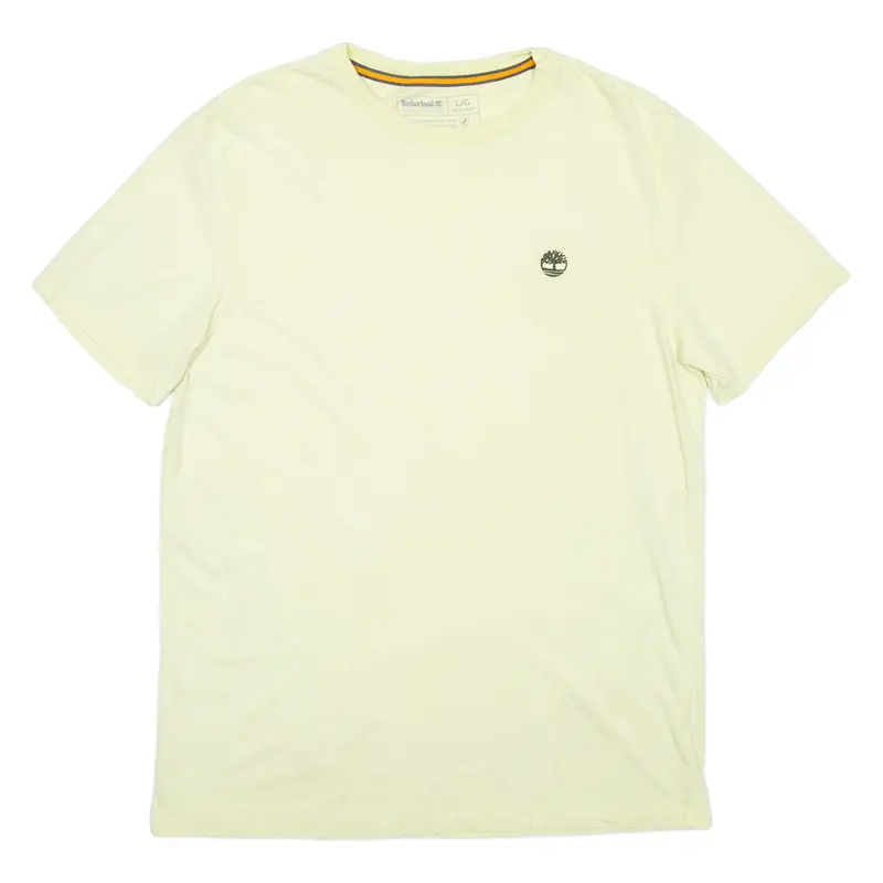 TIMBERLAND Mens T-Shirt Yellow L