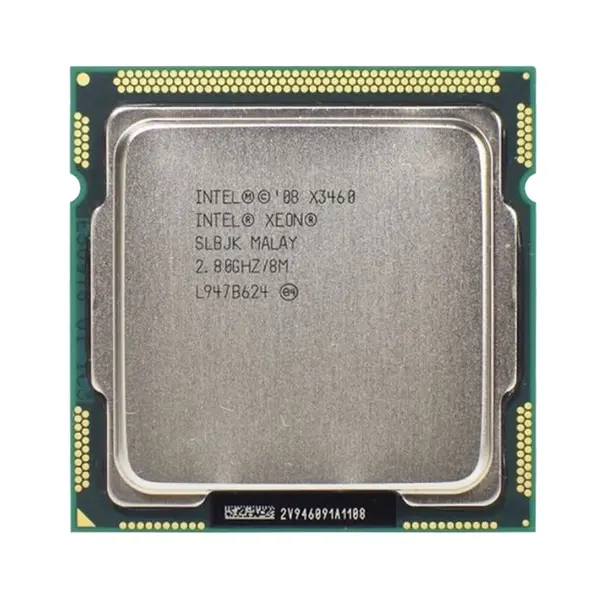 578348-L21 HP 2.80GHz 2.50GT/s DMI 8MB L3 Cache Socket LGA1156 Intel Xeon X3460 Quad-Core Processor