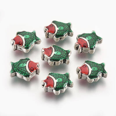 Alloy Enamel Beads