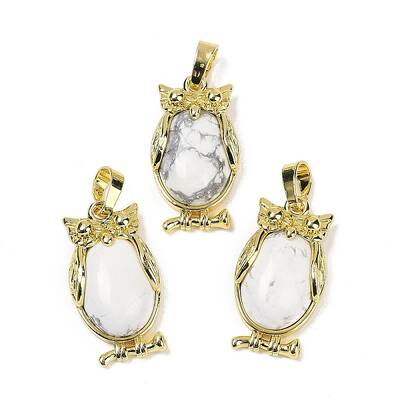Natural Howlite Pendant