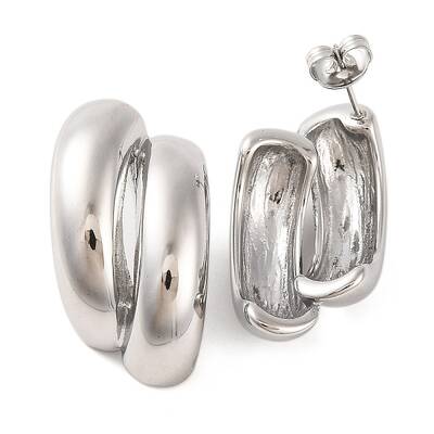 Non-Tarnish 304 Stainless Steel Stud Earrings
