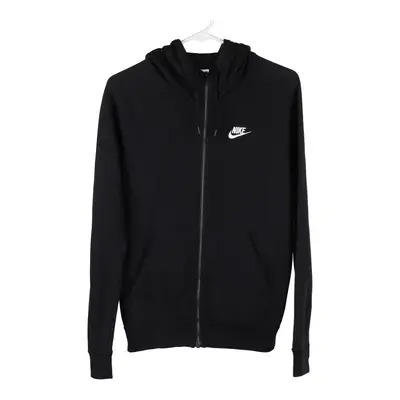 Nike Hoodie - XS Black Cotton Blend