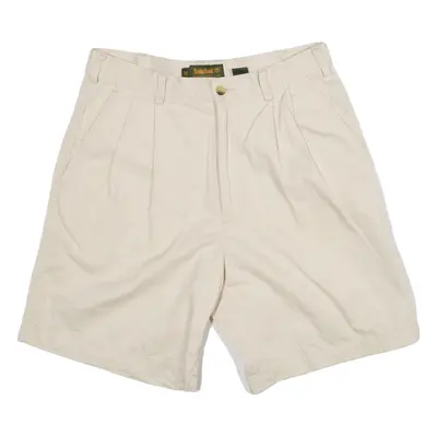 TIMBERLAND Womens Chino Shorts Beige M W32