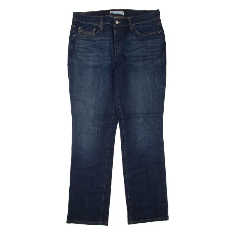 LEVI'S 505 Womens Jeans Blue Regular Straight W32 L30