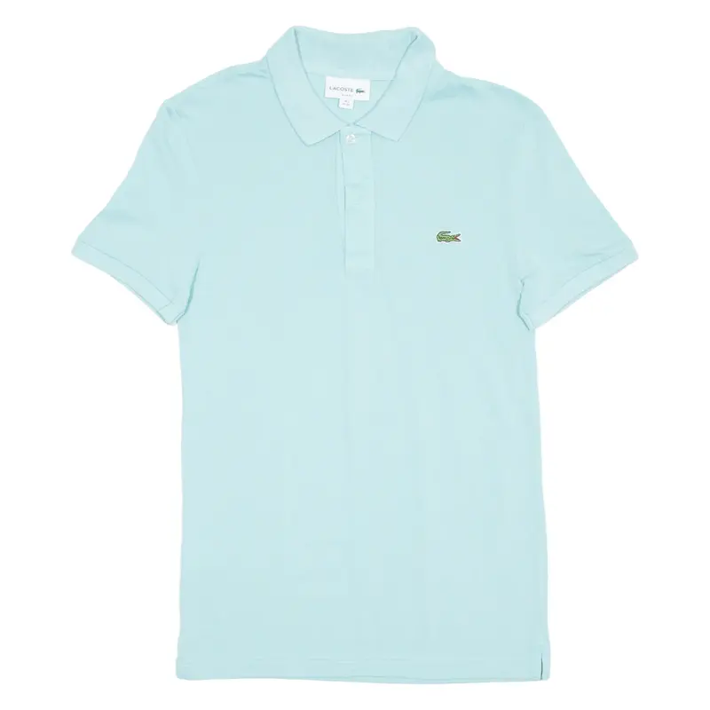 LACOSTE Mens Polo Shirt Blue XS