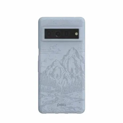 Powder Blue Rockies Google Pixel 7 Pro Case