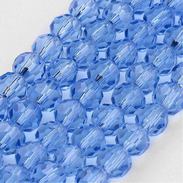 Transparent Glass Bead Strands