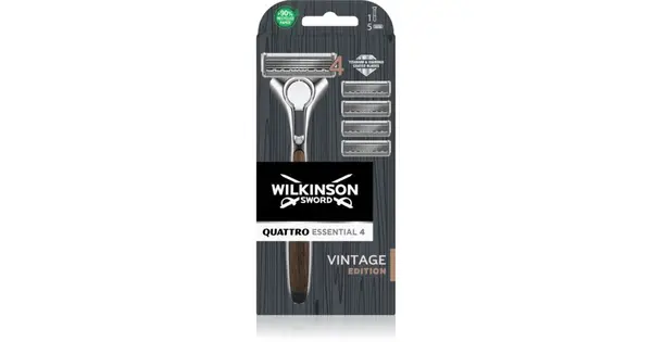 Wilkinson Quattro Essential 4 Vintage Edition 1.0 pieces