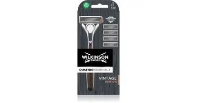 Wilkinson Quattro Essential 4 Vintage Edition 1.0 pieces