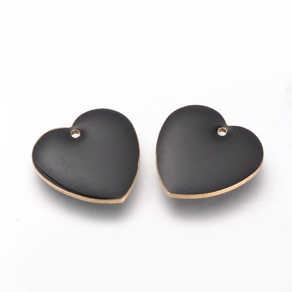 Brass Enamel Pendants
