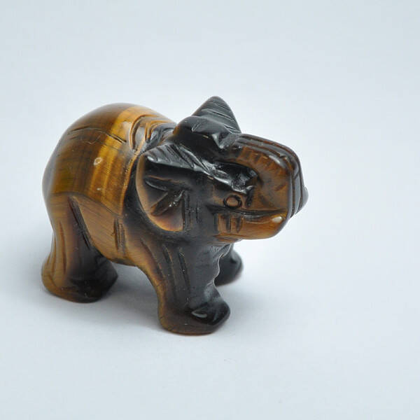 Natural Tiger Eye Display Decorations