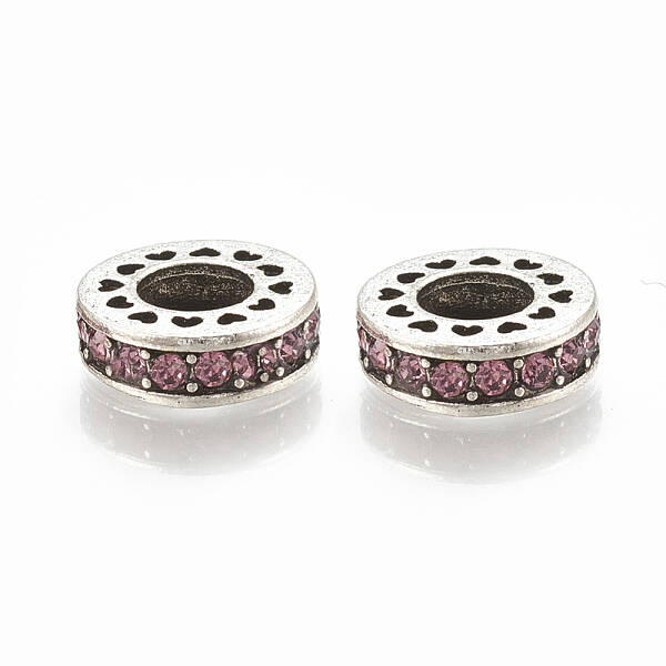 Alloy European Beads