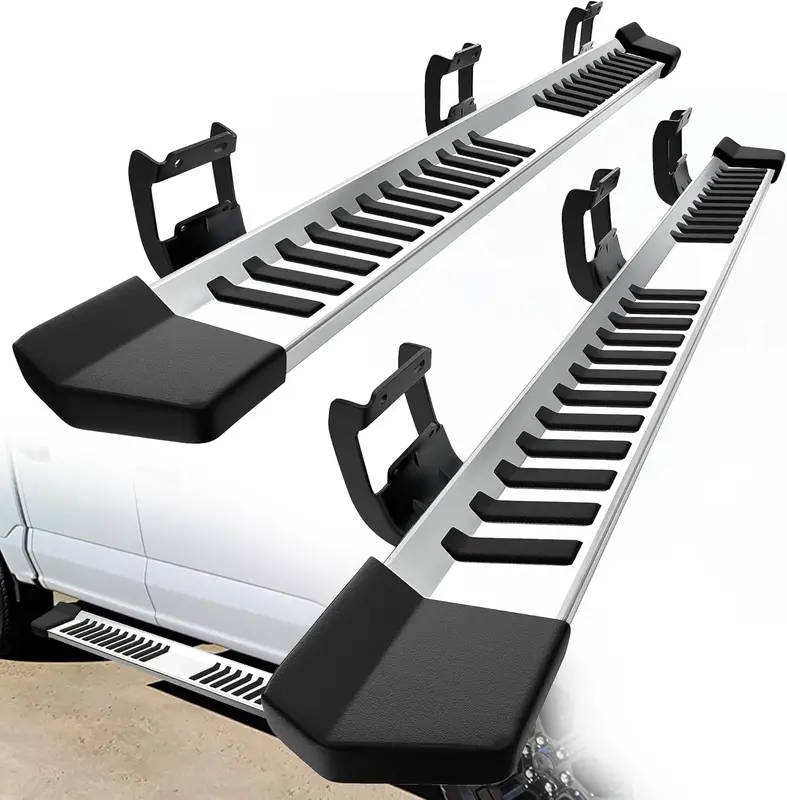 6 Inches Running Boards Replacement for 2015-2025 Ford F150 SuperCrew Cab, 2017-2024 F250 F350 Crew Cab, Side Steps Stainless...