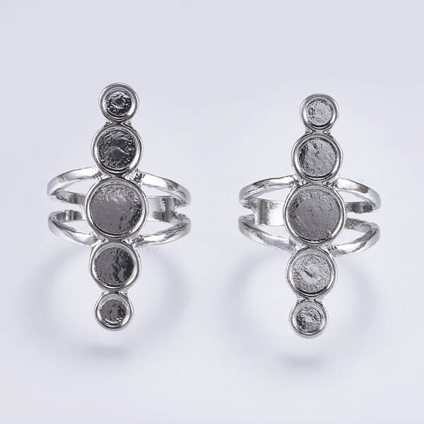 Alloy Pad Ring Settings