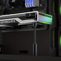 GPU Support Bracket, 1 Count Height Adjustable Computer Graphics Video Card Brace, Holder Bracket for Computer GPU Card, Tab...