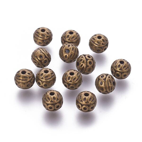 Tibetan Style Zinc Alloy Beads