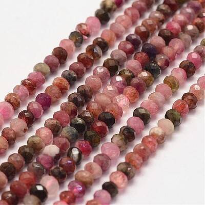 Natural Tourmaline Bead Strands