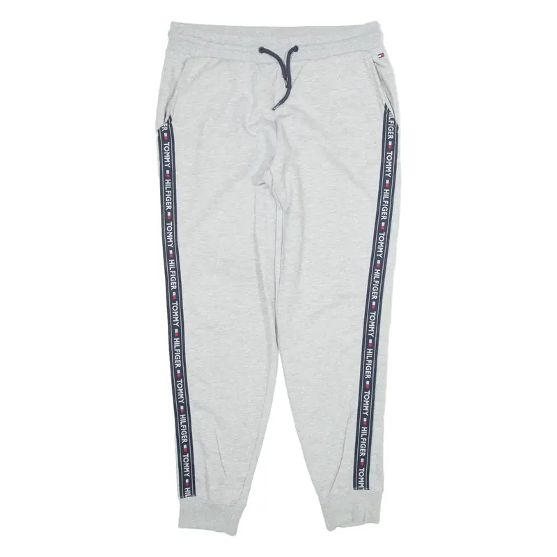 TOMMY HILFIGER Mens Joggers Grey Tapered M W32 L29