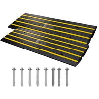 VEVOR Curb Ramp, 2 Pack, 2.6\