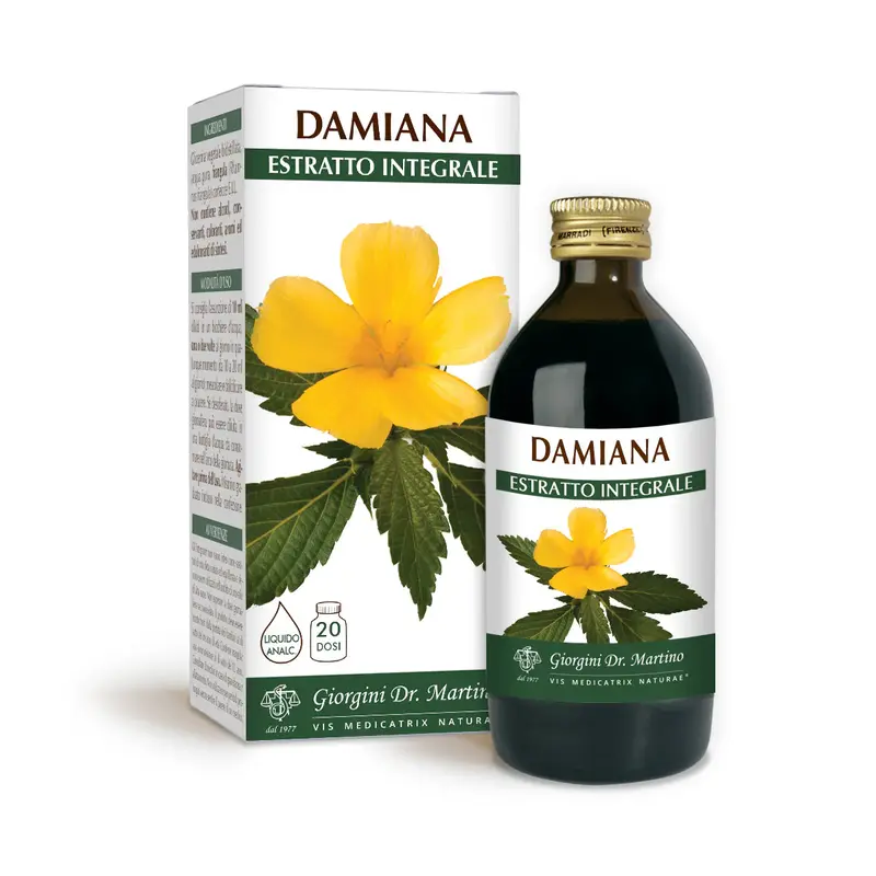 Dr Giorgini Damiana Full Extract Non-Alcoholic Liquid 200ml