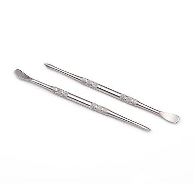 Stainless Steel Double-Sided Spear Point & Smoother Scoop