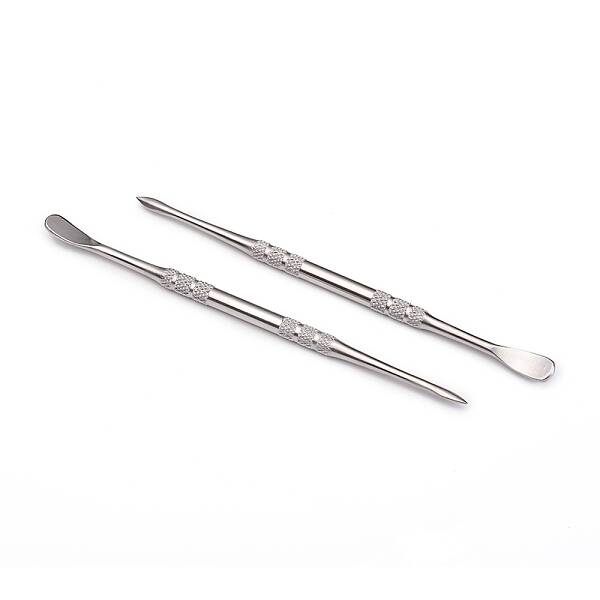 Stainless Steel Double-Sided Spear Point & Smoother Scoop