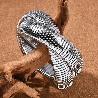 304 Stainless Steel Stretch Bracelets