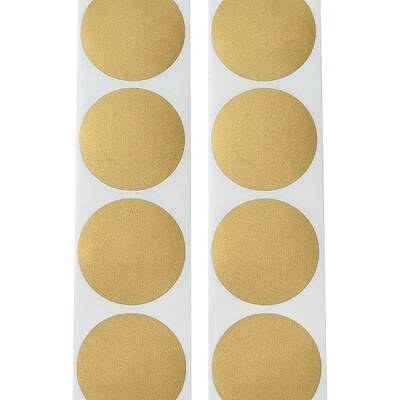 Coated Scratch Off Film Password Sticker