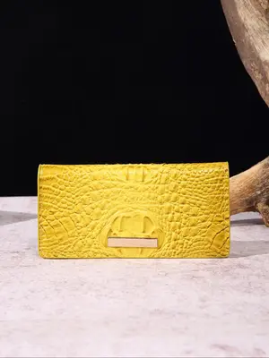 Women's Vintage Card Holder, Fashionable Magnetic Closure Card Holder for Daily Used, Casual Trendy Versatile High-quality Da...